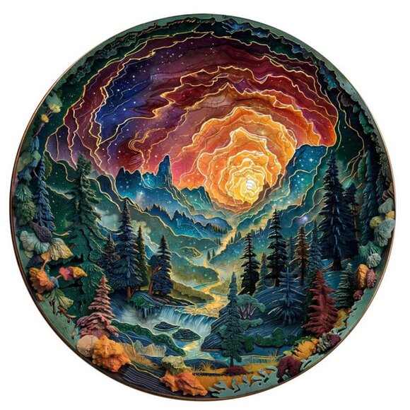Cave Sky wooden jigsaw puzzle - Picture 1 of 2